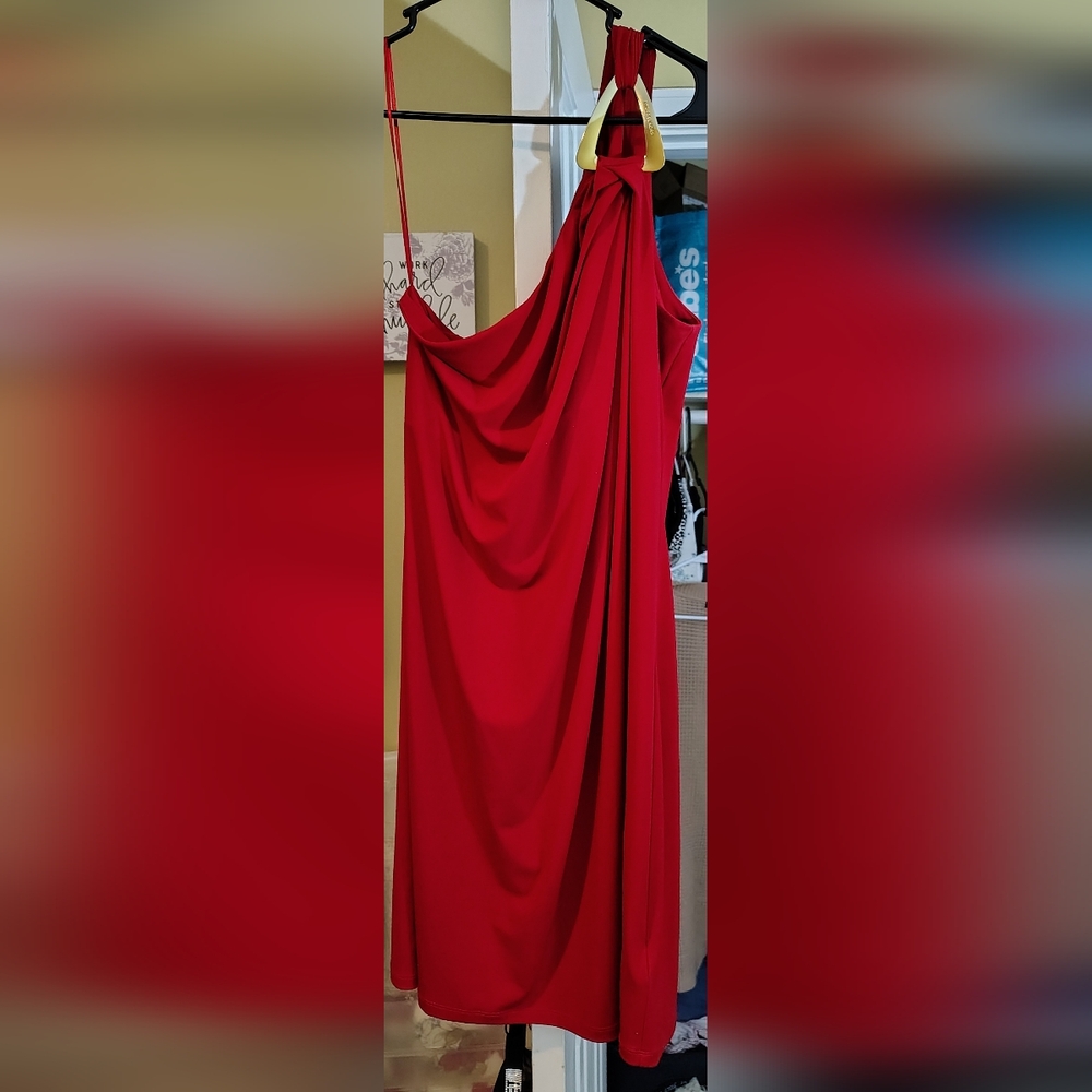 Michael Kors Vibrant Red Maxi Skirt